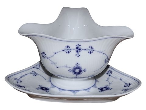 Musselmalet Riflet
Sovseskål på trekantet fod fra 1894-1897