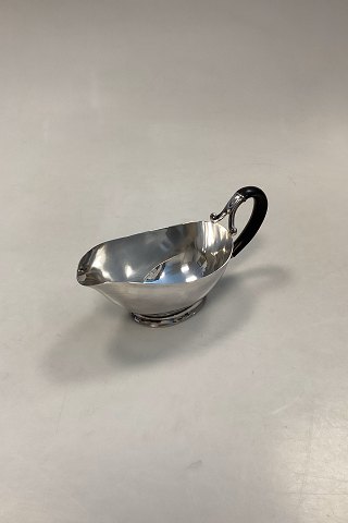Danish Cohr-ATLA Grave Boat, Silver Plated with Black Plastic Handle