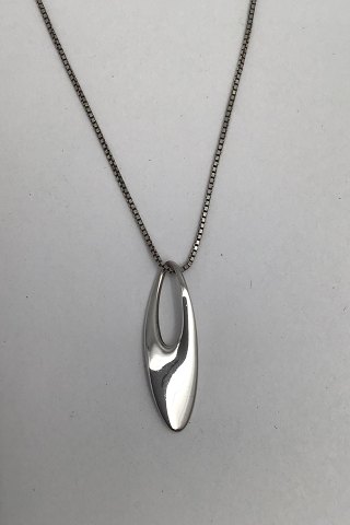 Georg Jensen Sterling Sølv Zephyr Vedhæng No. 500
