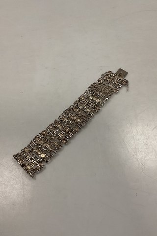 Moderne Sterling Sølv Armbånd af Frank Juhls Norge