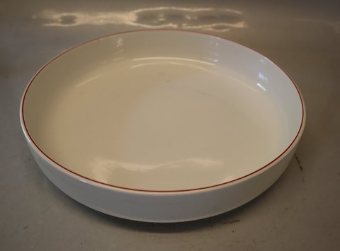 RED line 3059 Cake dish, round, deep 5 x 25.5 cm (422) -4 ALL Seasons Royal 
Copenhagen faience Red Top
