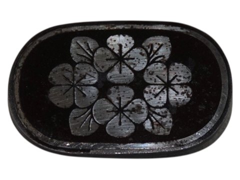 Georg Jensen
Small dark brooch with flowers from 1944-1950