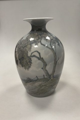Bing og Grøndahl Art Nouveau Unika Vase af Amalie Schou No. 554