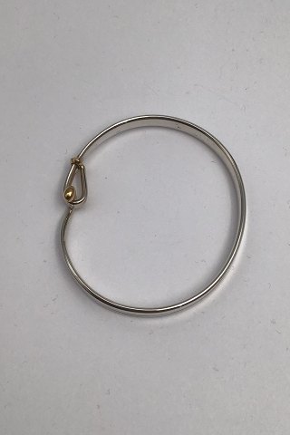 Georg Jensen Sterling Sølv Torun Armring No. 204 (18 K Guld)