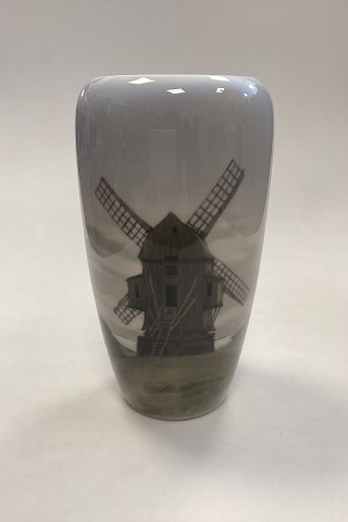 Royal Copenhagen Vase with Old Mill No. 1851/1049