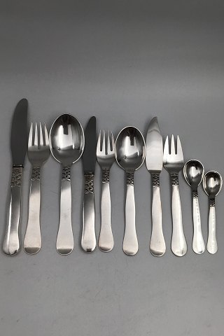 Georg Jensen Sterling Silver Ladby (Nordic) Set 12 People (117 pcs)