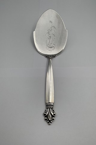 Georg Jensen Dronning Sterling Sølv Serveringsspade