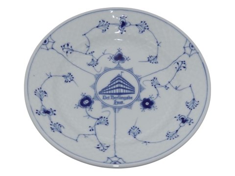 Blåmalet Hotelporcelæn
Stor kagetallerken med logo fra Det Berlingske Hus 17,2 cm.