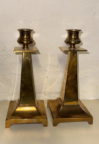 Par lysestager i jugend stil