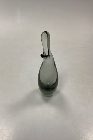 Holmegaard Duckling / Beak Vase with smoked glass