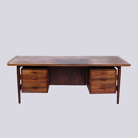 Large Freestanding Desk - Model 206 - Rosewood - Arne Vodder - Sibast Furniture 
- 1960s
