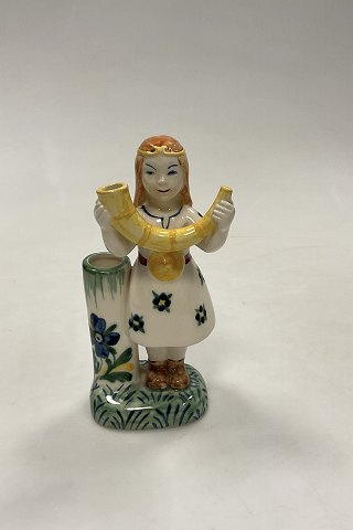 Aluminia Childrens Help Day Figurine  Shieldmaiden from 1964