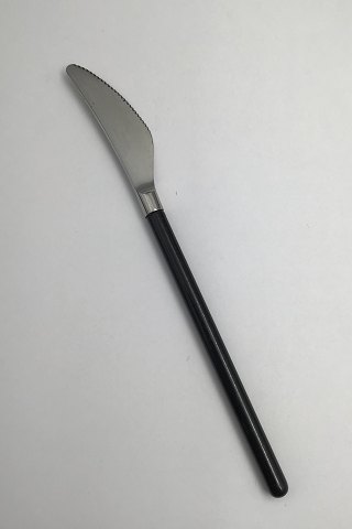 Hans Hansen Amalie Rustfrit Stål Sort Emalje Spisekniv (Skær)