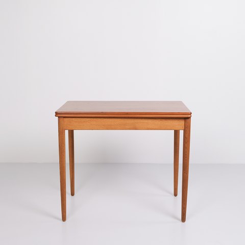 Game Table/Dining Table - Built-in Storage - Teak & Oak - Hans J. Wegner - 
Andreas Tuck - 1960s
