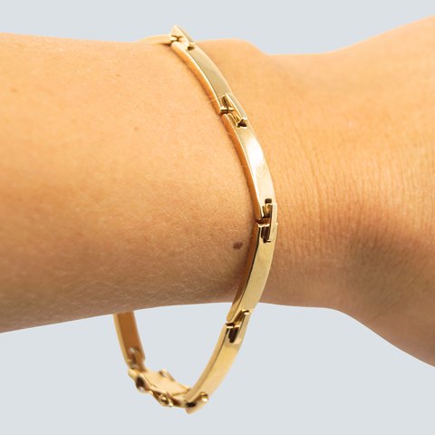 Sven Haugaard; Bracelet of 14k gold