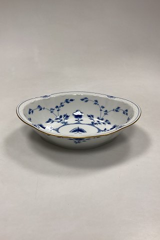 Bing og Grøndahl Sommerfugl, Guld Oval Serveringsskål No. 12B