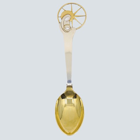 A. Michelsen; Christmas spoon 1942, Ib Lunding