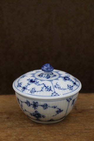 Royal Copenhagen Blue Fluted Plain sugar bowl with lid.RC 1/239...