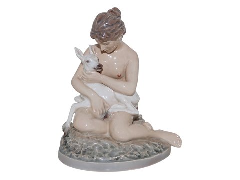 Dahl Jensen figurPige med gedekid
