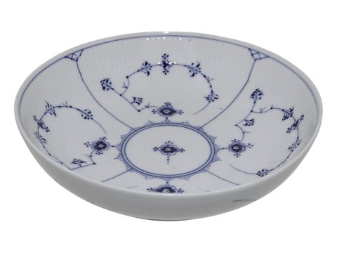 Musselmalet RifletRund kartoffelskål 20,5 cm. fra 1898-1923