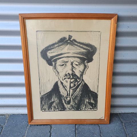 Knudaage Larsen tryk61x46 cm