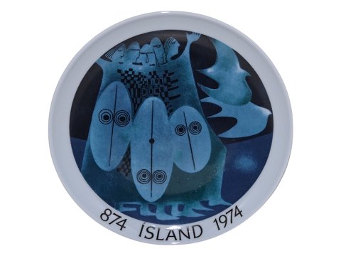 Bing & Grøndahl platteIsland 874-1974