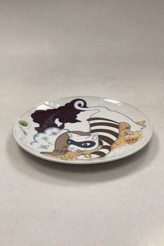 Royal Copenhagen Tallerken fra Masquerade serien No. 622