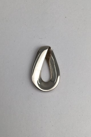 Georg Jensen Sterling Silver Pendant No. 452 B Infinity