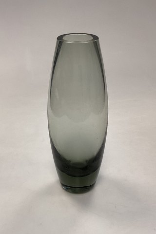 Holmegaard Hellas Smoke Glass Vase No. 15391