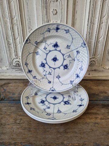 B&G Blåmalet Hotelporcelæn frokosttallerken No. 1007