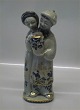 Royal Copenhagen figurine 1618 Chineese couple 25 cm Georg Thylstrup Green Crackle