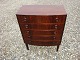 Chest of drawers in rosewood in Danish design from the 1960s.   5000m2 showroom. 