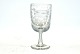 Red wine commemorative glass, Kastrup glassworksText To MotherHeight 15.8 cm.