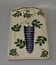 Aluminia Copenhagen Faience529-522 Philip Schou 1908  Trivit Blue Flower decoration