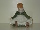 Royal Copenhagen Figurine, Amager Girl in Green Dress