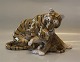 B&G Figurine B&G 1948 Tiger with cub 18.5 x 30  cm