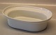 HANK Bing & Groendahl White Dinnerware, Magnussen 877 Bowl , oval  7 x 18,  26 cm