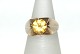 Gold ring with yellow stone, 14 Carat
Stamp: 585, VP
Size: 55