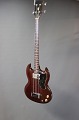 Gibson basguitar, model EB-0, fra 1967 i poleret mahogni og nyligt restaureret.5000m2 udstilling.