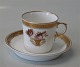 Golden Basket Royal Copenhagen 9093-595 Mocha cups