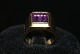 Gold ring with amethyst 14 carat
Size: 54