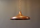 Copper pendant of danish design from the 1970s.
