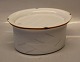 B&G PorcelainB&G 1846-5524 Lidded oval bowl 11 x 22 x 16.5 cm Bodil Manz (Lid 1838-5523)
