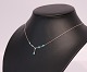 Necklace decorated with blue stones and of 925 sterling silver. 5000m2 showroom.