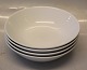 Edith Sonne White Porcelain / B&G Stoneware  323 Soup plate / Cerial Bowl 4 x 
17.5 cm