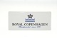 Forhandler skilt Royal CopenhagenFra Royal Copenhagen