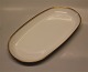 096 Tray for sugar and cream 26 x 14 cmB&G Minuet White form, saw tooth gold rim, form 601
