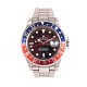 Rolex GMT II ref. 16710 Pepsi. Verkauft am 24.10.2000. Wird mit Box und Zertifikat geliefert. D: 40mm