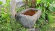 Trough made of red granite, antique
The trough is made of grey granite, - a so-called 
dog trough
About 1780-1820
L: 38cm
W: 33cm
H: 30cm
We have a large choice of good, antique, Danish 
troughs, millstones, saddle querns etc.
Please contact us
