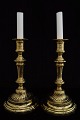 French candlesticks, bronze, start 19th century